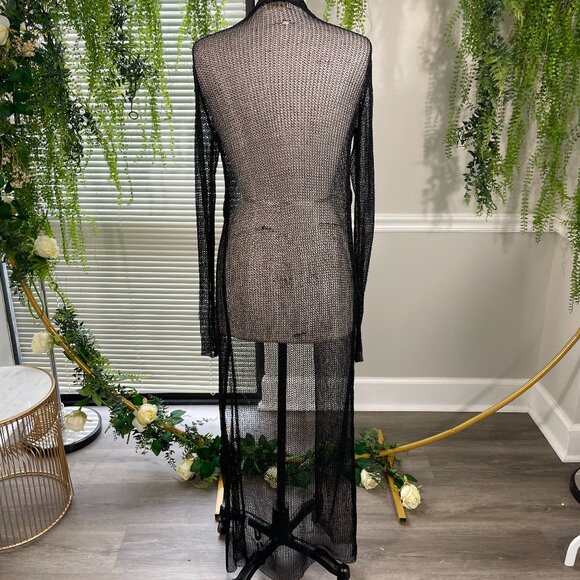 Emma & Ashley Design| Black Knitted Cardigan - Picture 3 of 10